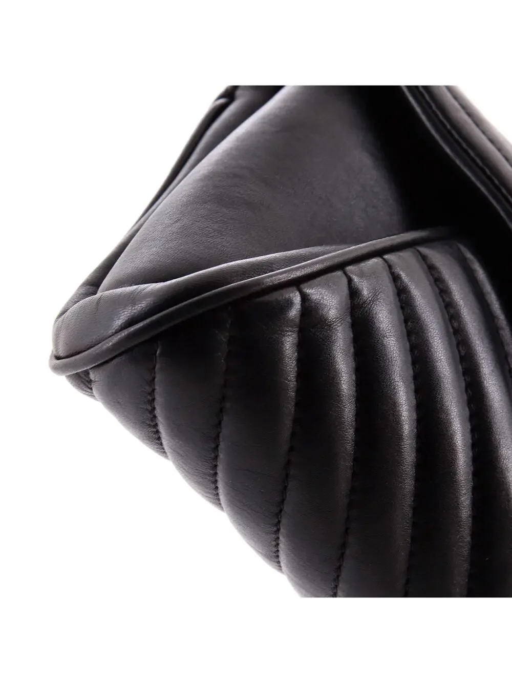 Chanel Fold Up Again Clutch Chevron #240096C29B